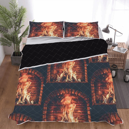 The B.E. Style Brand Keep The Fire Burning For Me Quilt Set