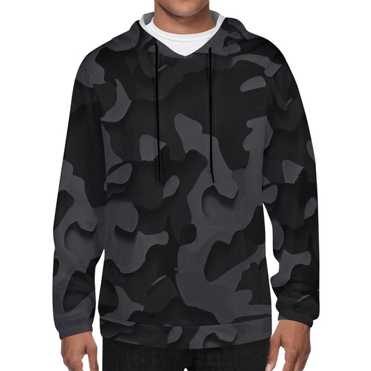 The B.E. Style Brand Camo Grind Lightweight Hoodie for Him