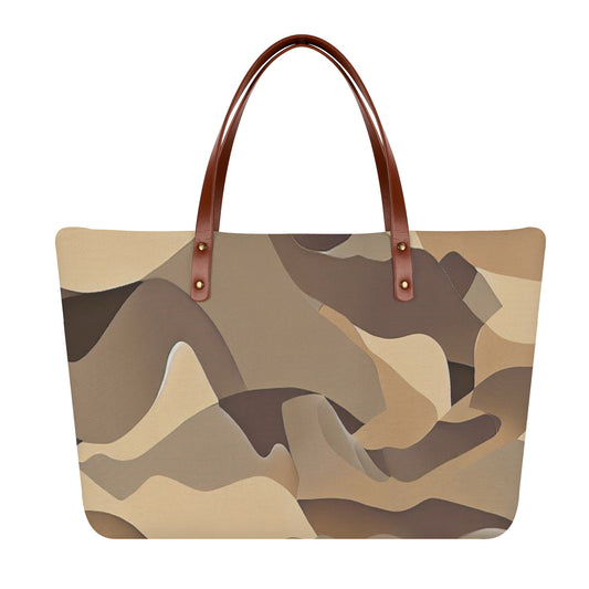 The B.E. Style Brand Tote Bag_Desert Camo