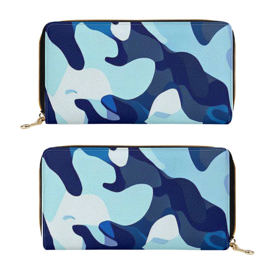 The B.E. Style Brand On The Go Clutch_Cool Blue Camo