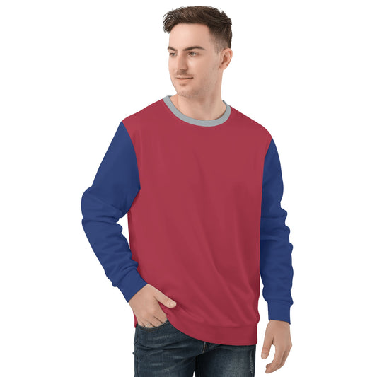The B.E. Style Brand Team Sweater_Blue