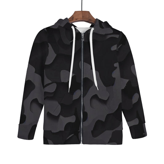 The B.E. Style Brand Camo Grind Zip Up Hoodie for Kids