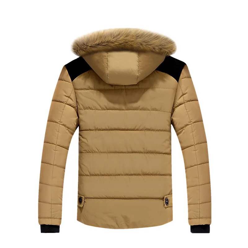 Men's Winter Coat -20 Degree Streatwear Overcoat New Arrival Warm Winter Jacket Men Hooded Casual Slim Parka