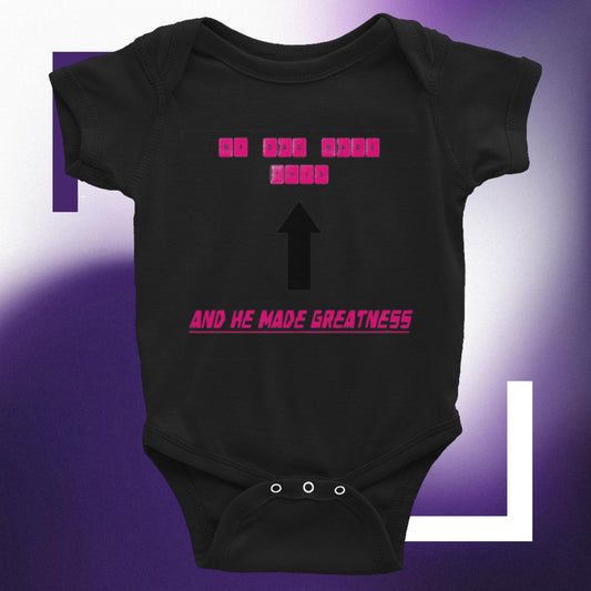 The B.E. Style Brand "My Dad" Infant Girls Bodysuit